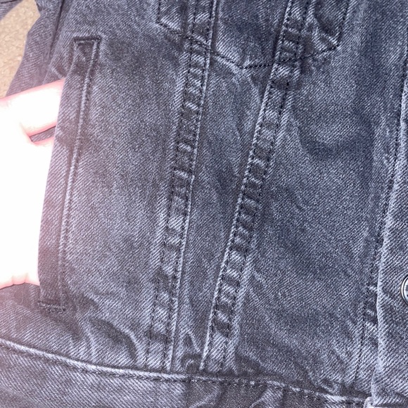 BDG black jean jacket - Picture 3 of 4